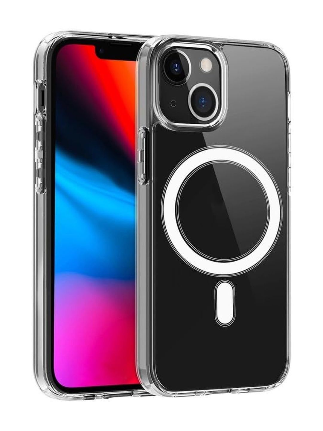 COVERLY Solid Printed iPhone 13 Back Case Mobile Accessories-picture-38