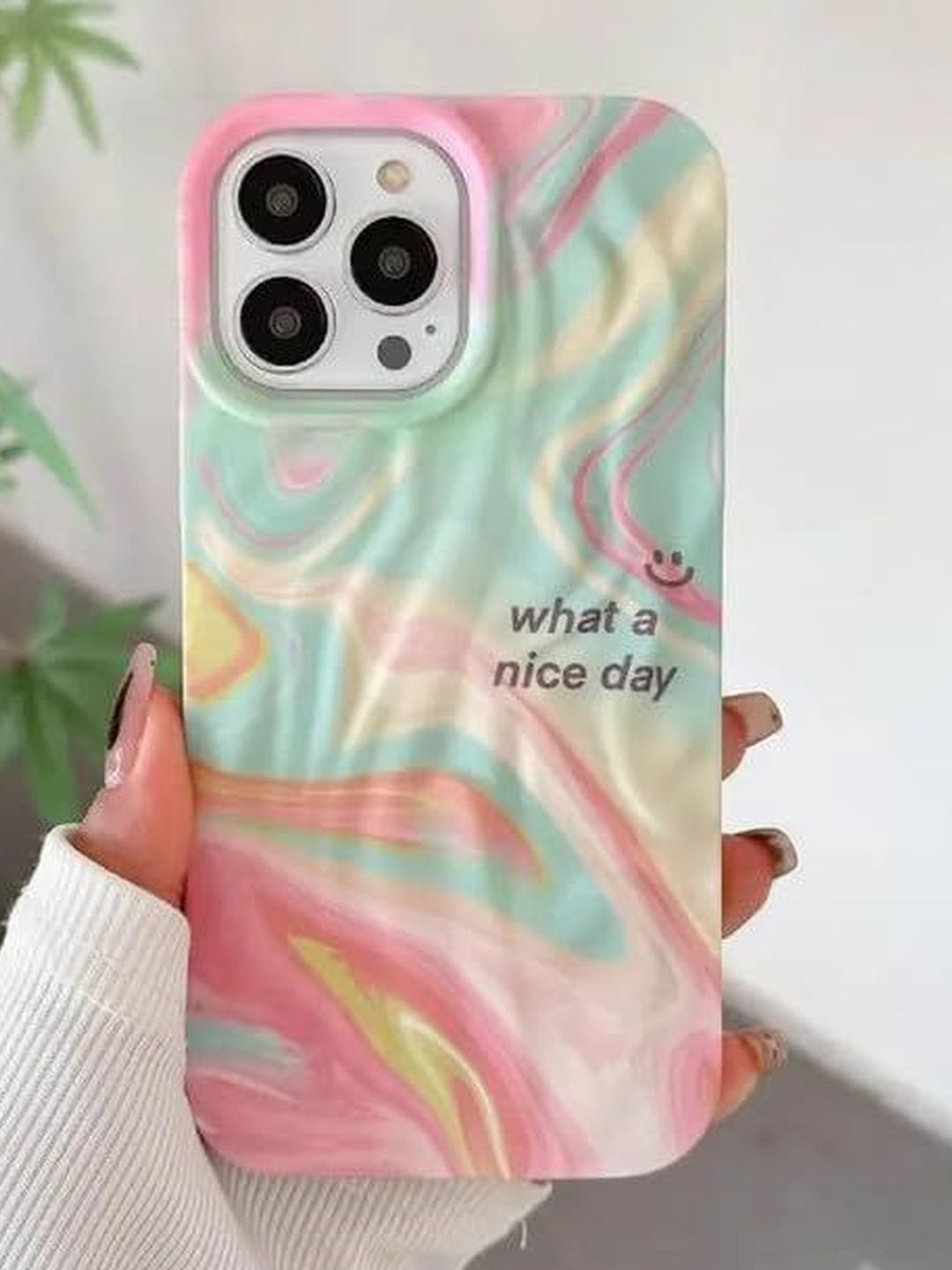 COVERLY Abstract Printed iPhone 13 Pro Back Case Mobile Accessories-picture-13