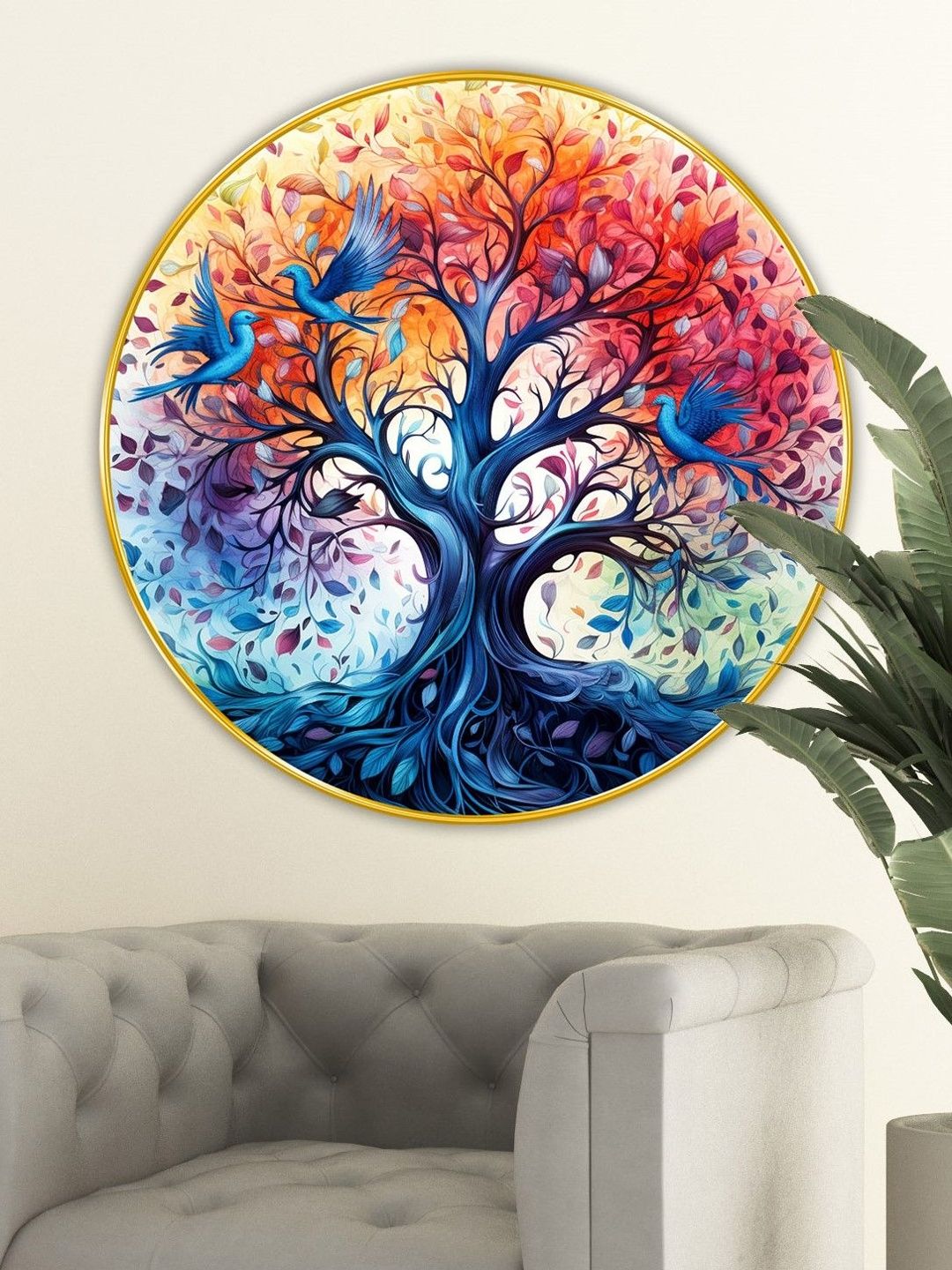 Myntra Elegant Homes Multicoloured MDF Other Wall Paintings-picture-37