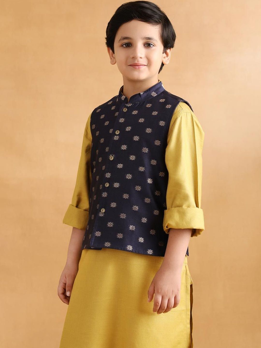 Fabindia Woven Design Woven Nehru Jackets-picture-23