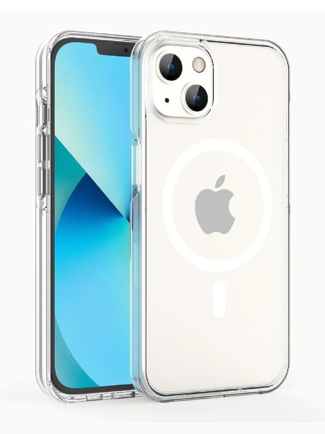 COVERLY Solid Printed iPhone 13 Back Case Mobile Accessories-picture-20