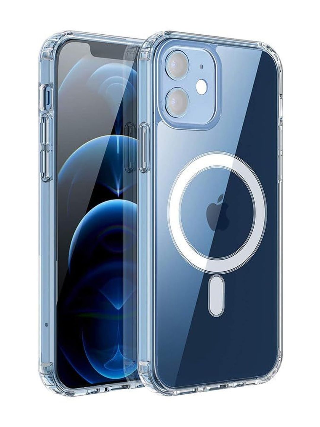 COVERLY Solid Printed iPhone 12 Back Case Mobile Accessories-picture-32
