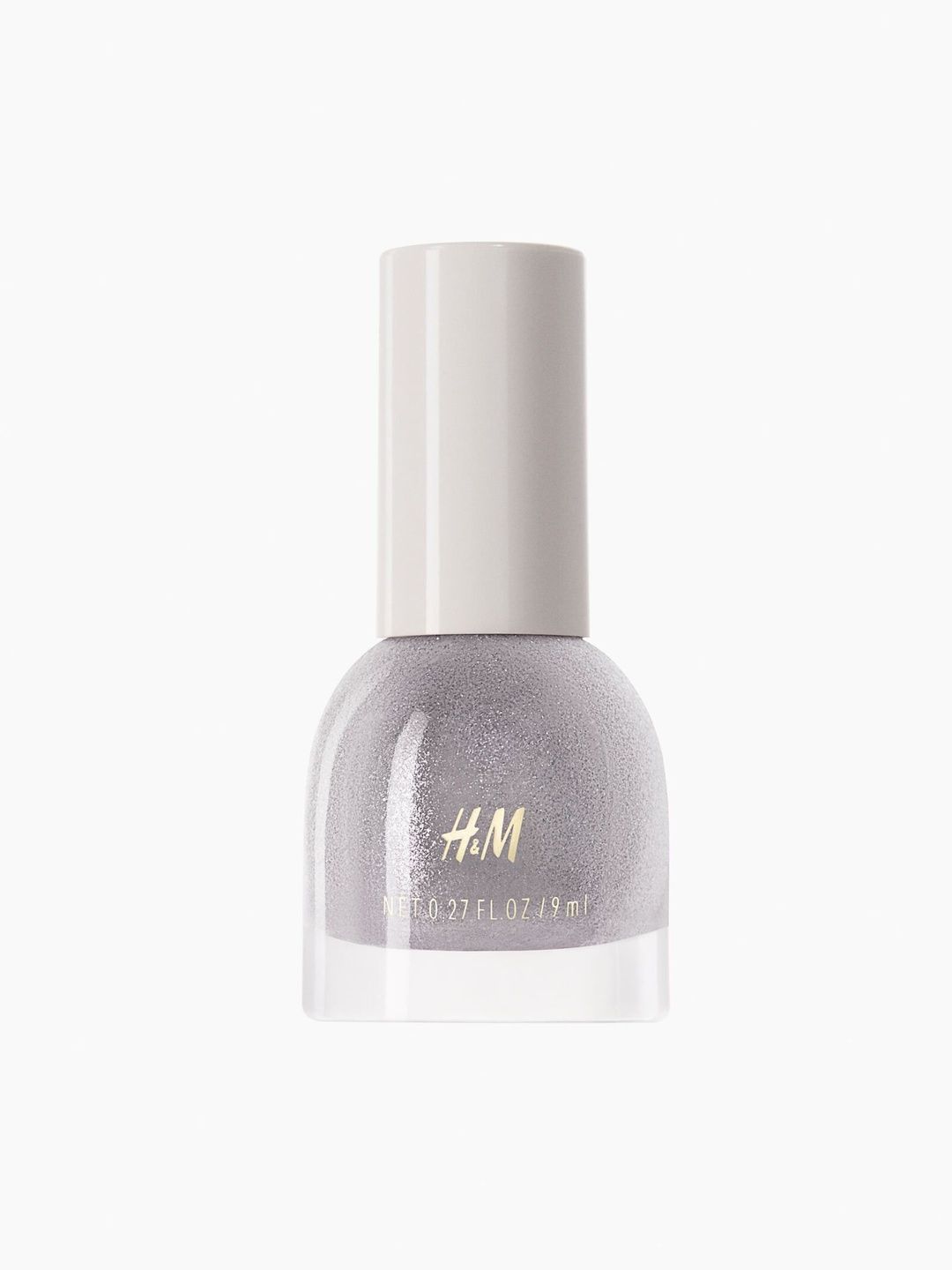 H&M Glossy Quick Dry Nail Polish -9 ml - Dusty Grey-picture-42