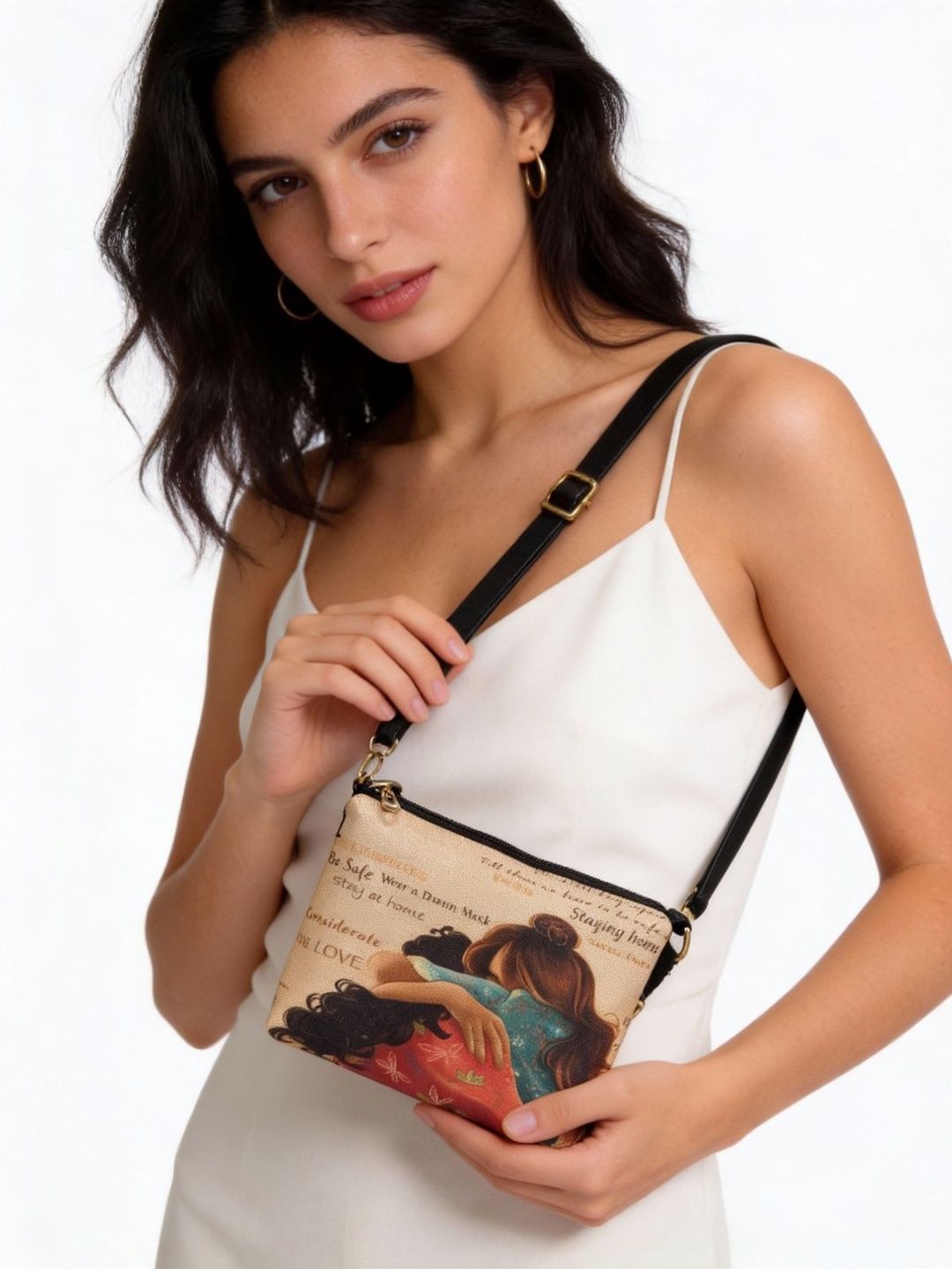 HERE&NOW Printed Sling Bag-picture-10