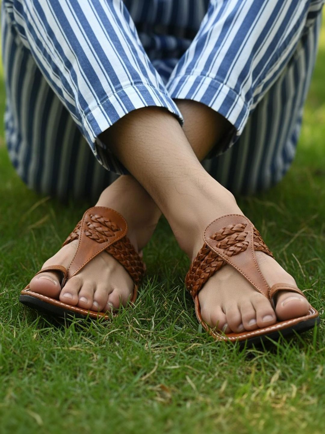 Anouk Men One Toe Flats-picture-40
