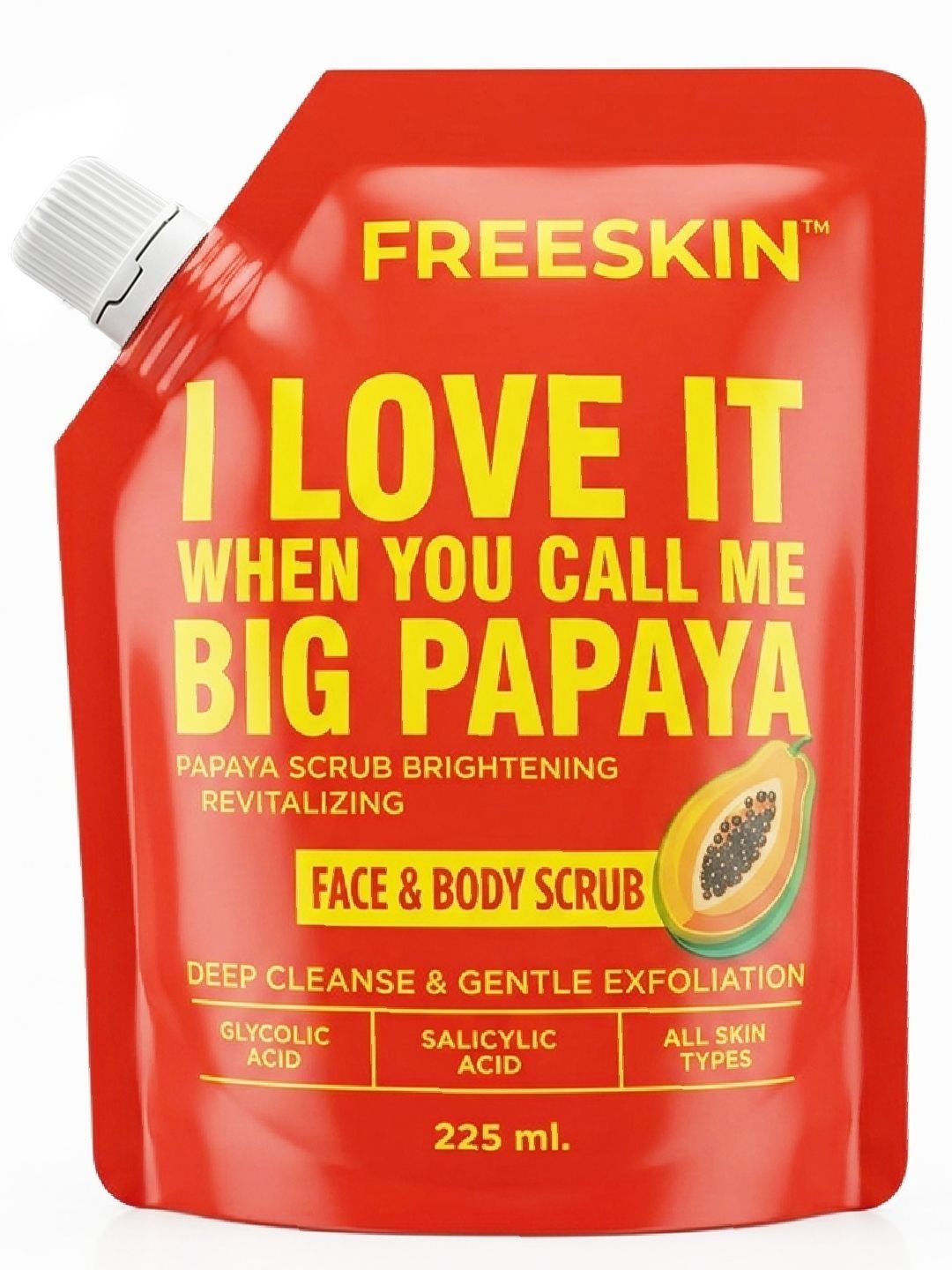 Freeskin Papaya Face & Body Scrub - 225 ml-picture-35