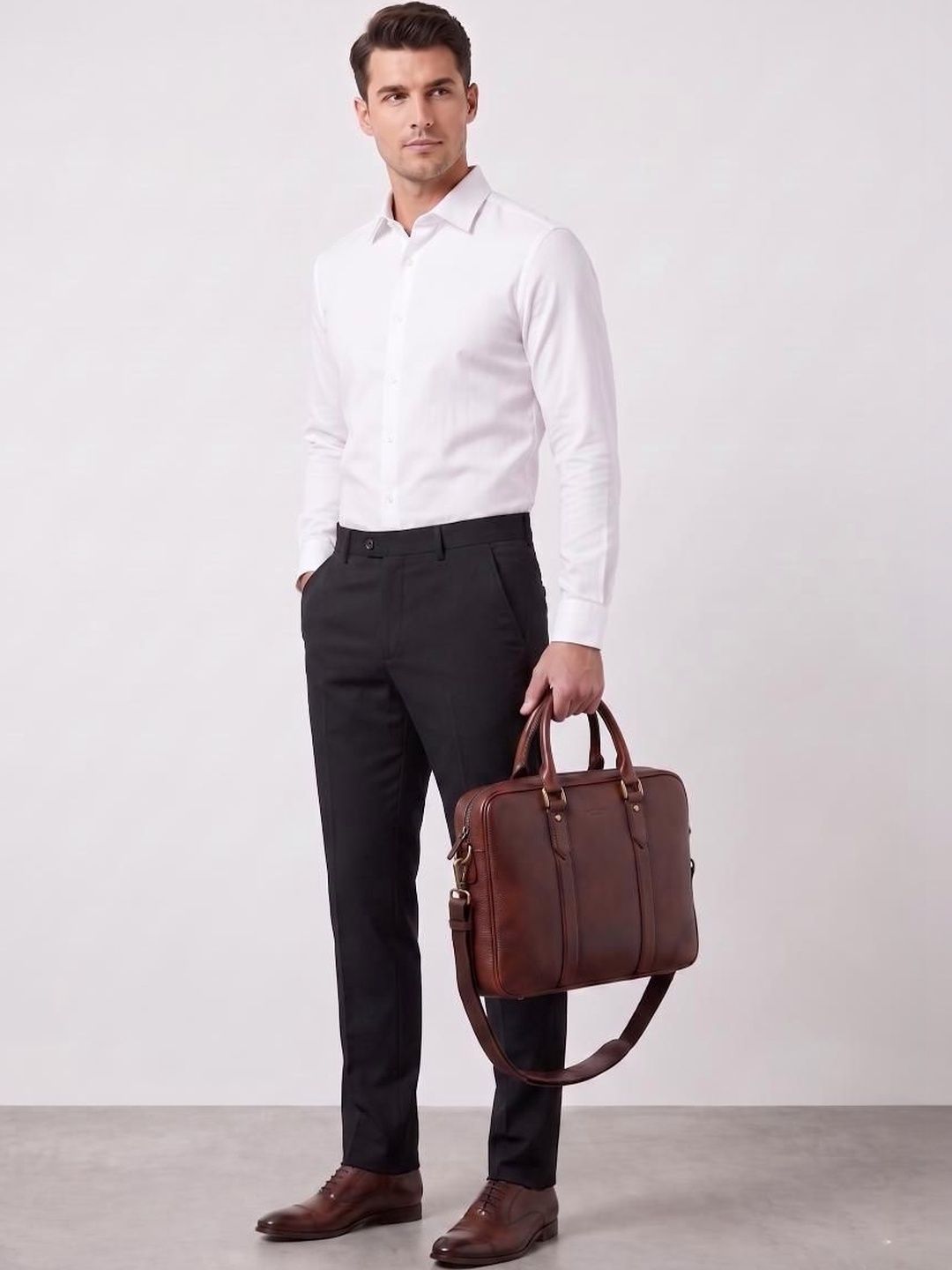 Mehrang Men Slim Fit Trousers-picture-22