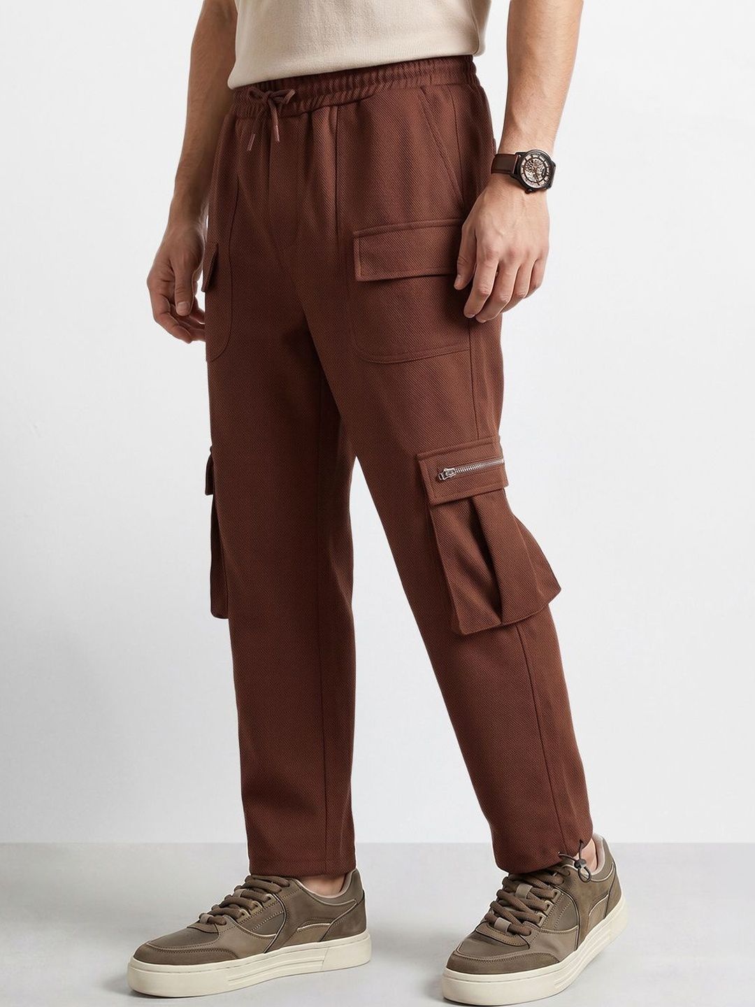 The Indian Garage Co Men Relaxed Fit Cargos deal from myntra The Indian Garage Co Men Relaxed Fit Cargos deal from myntra