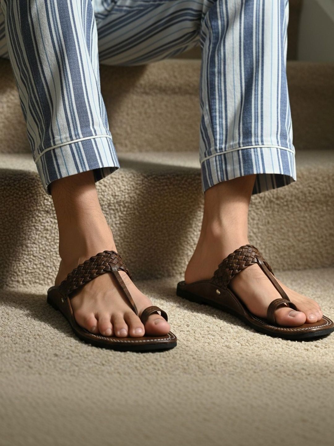 Anouk Men One Toe Flats-picture-11