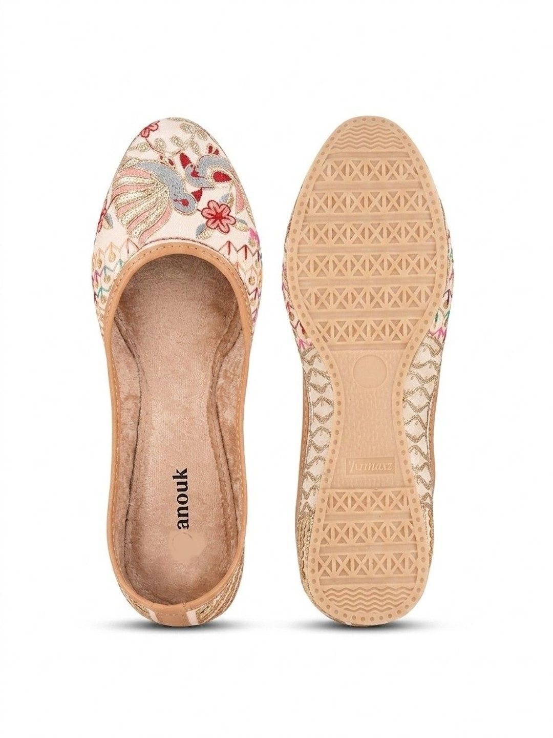 Anouk Women Embellished Ethnic Mojaris Flats-picture-18