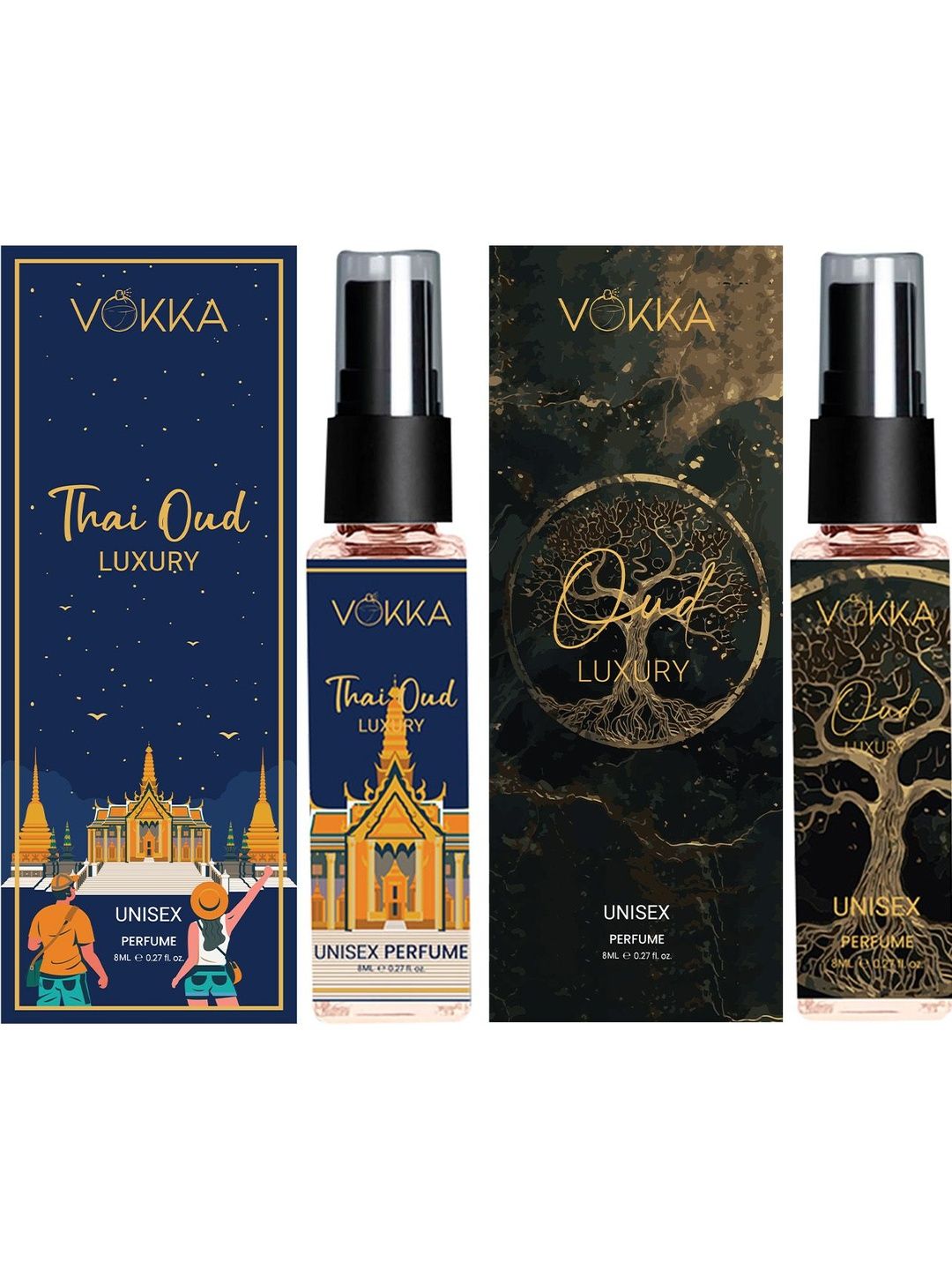 VOKKA Set Of 2 Thai Oud & Oud Eau De Perfum - 8 ml Each-picture-24