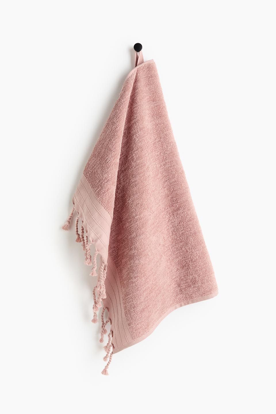 H&M Fringed Cotton Hand Towel-image-47