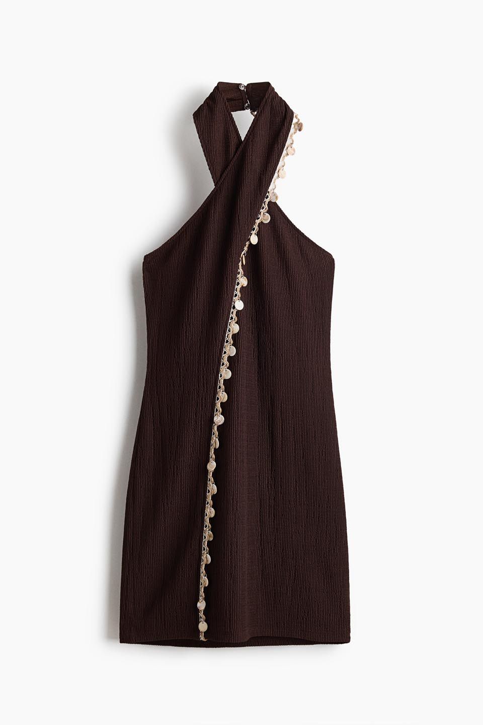 H&M Embellished Halterneck Dress view 2