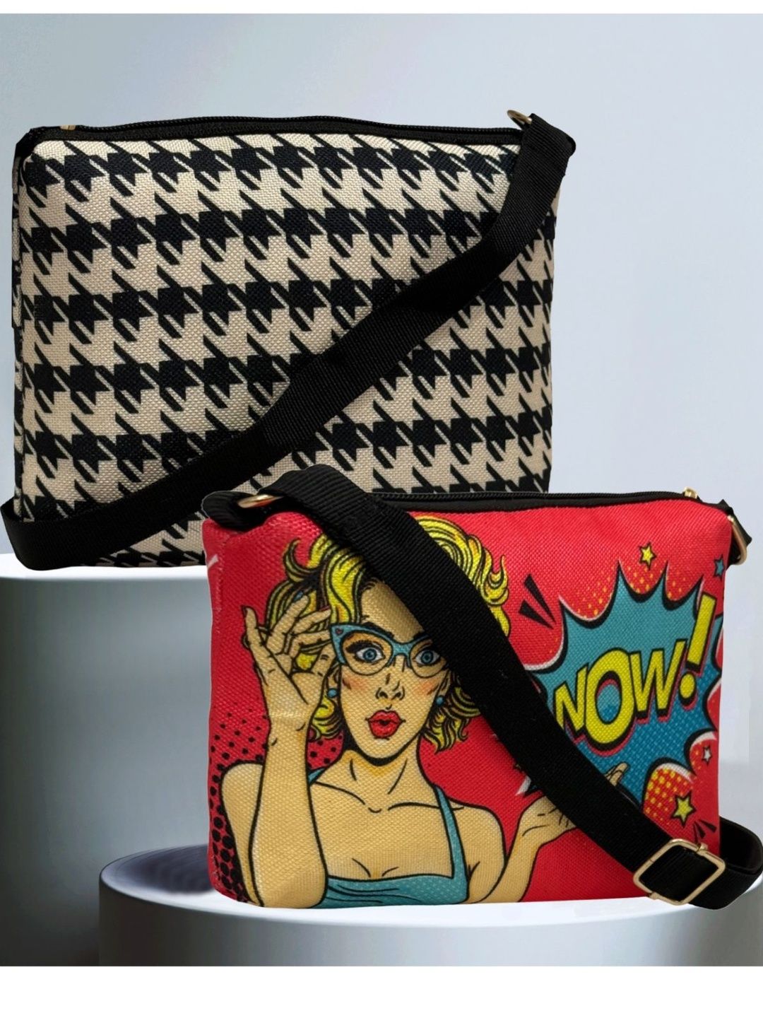 HERE&NOW Printed Sling Bag-picture-19