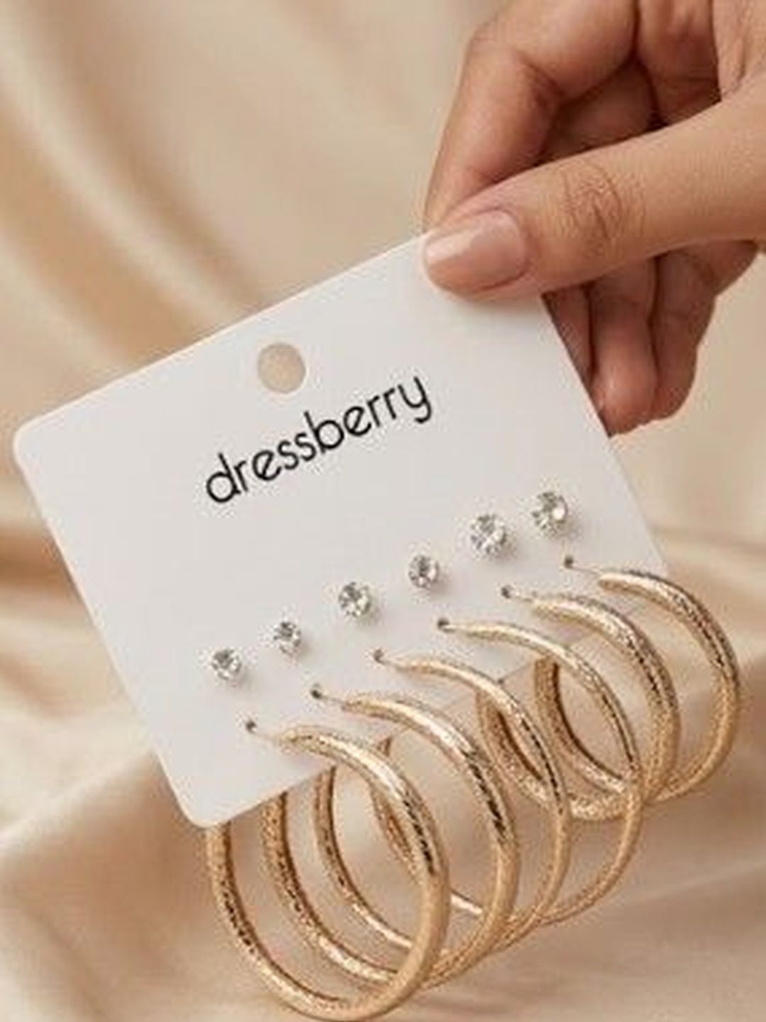 DressBerry Circular Hoop Earrings-picture-40