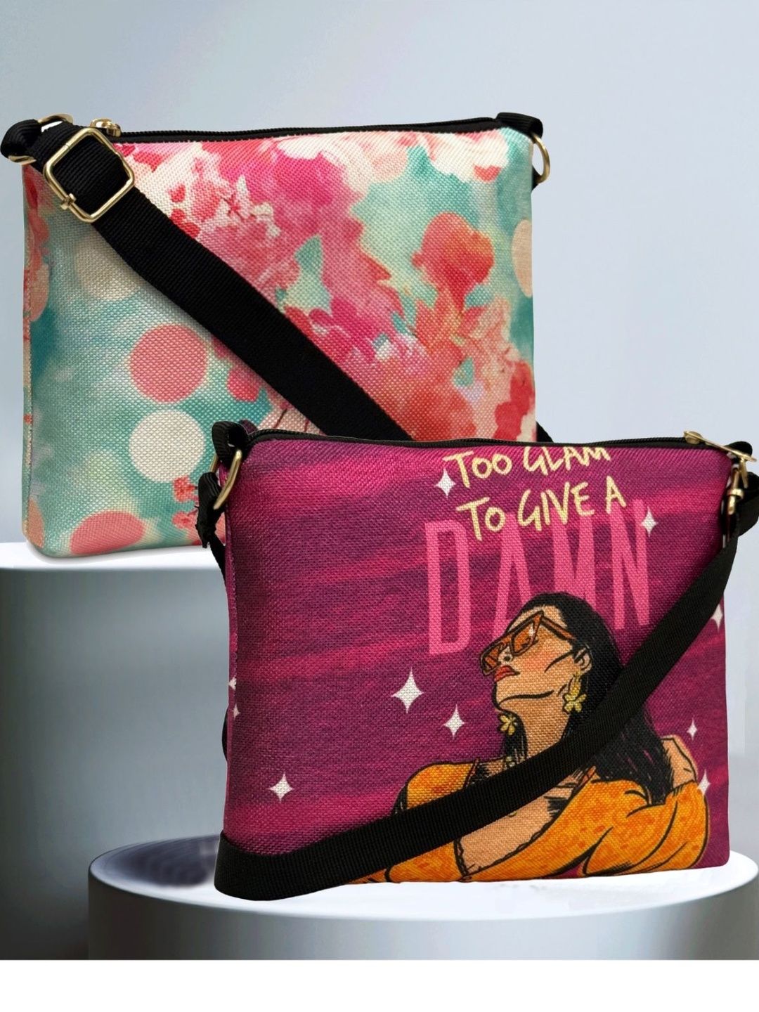 HERE&NOW Printed Sling Bag-picture-24