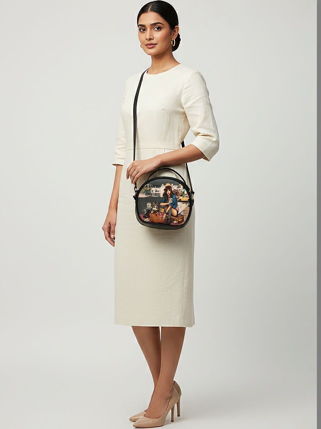HERE&NOW Printed Sling Bag-picture-38
