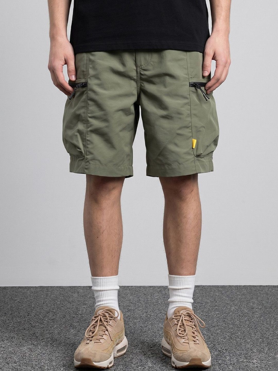 Suo Men Cargo Shorts-image-32