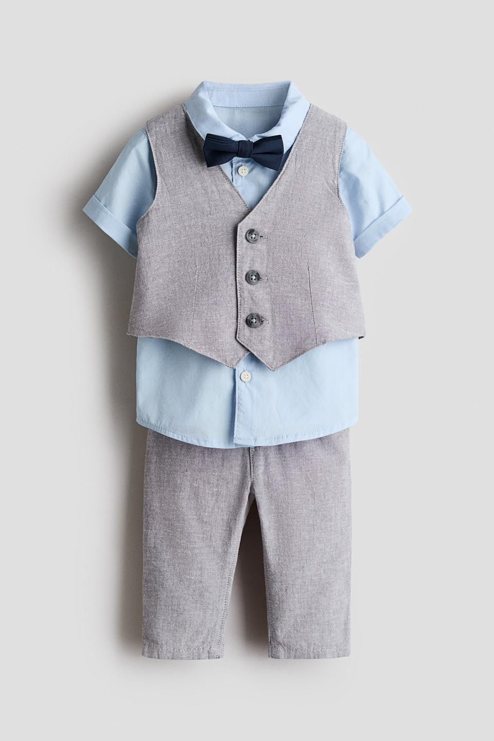 H&M 4-Piece Linen-Blend Dressy Set-picture-41