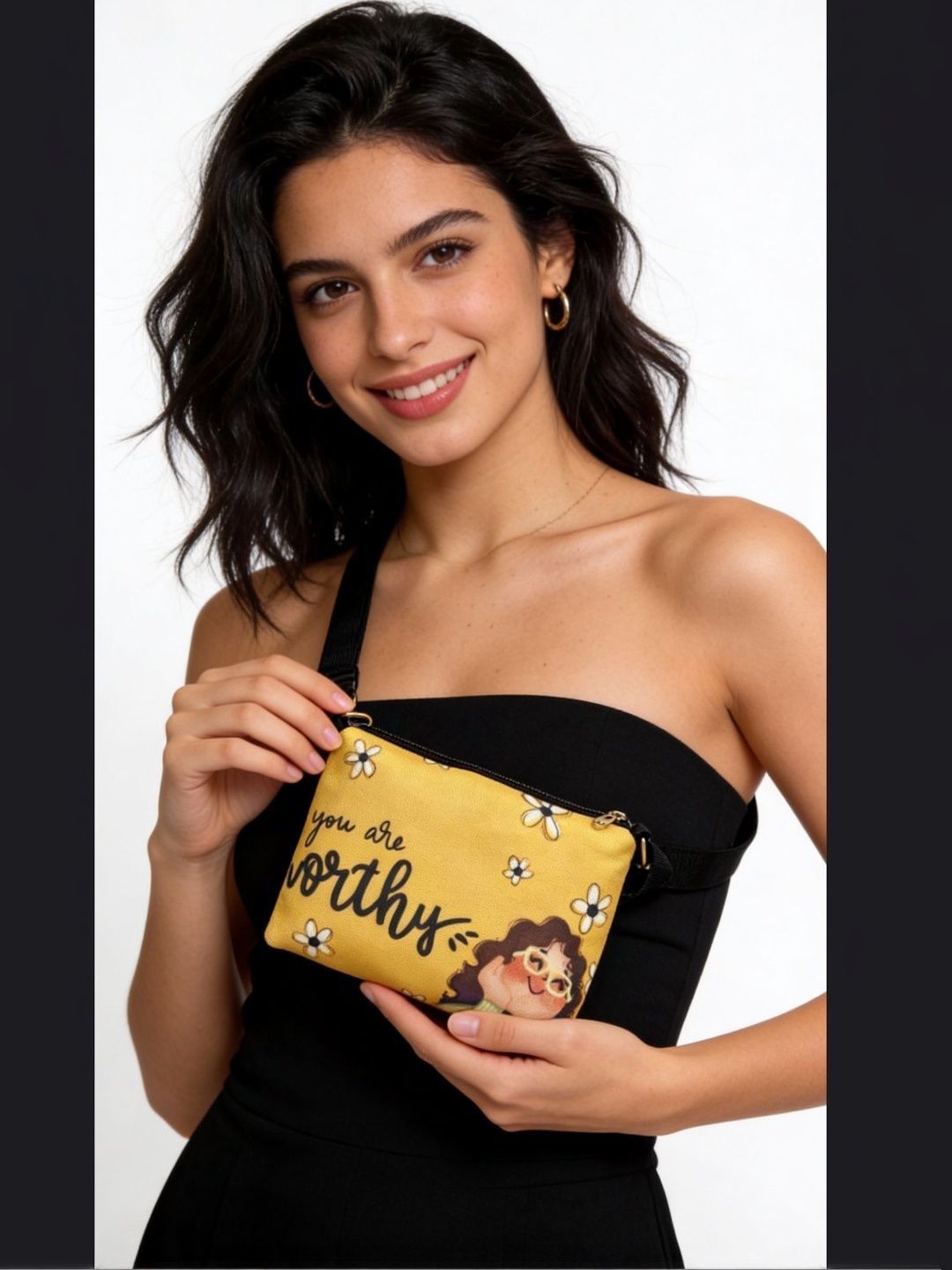 HERE&NOW Printed Sling Bag-picture-15