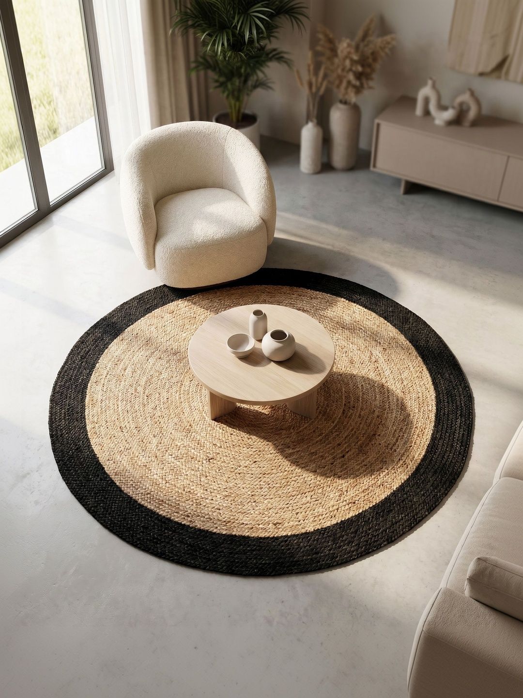 ASTERLANE Brown Colourblocked Handmade Other Carpet-picture-48