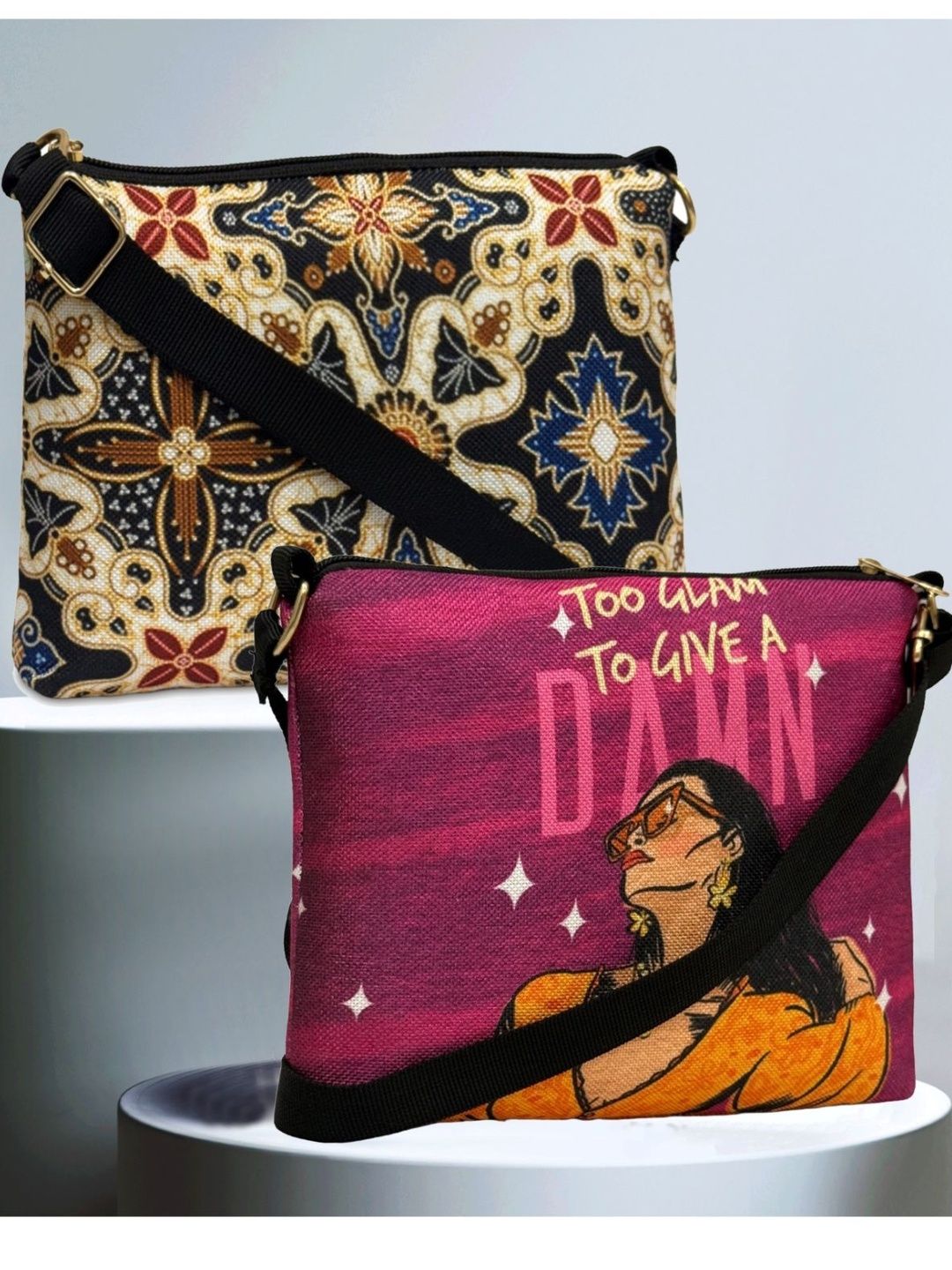 HERE&NOW Printed Sling Bag-picture-30