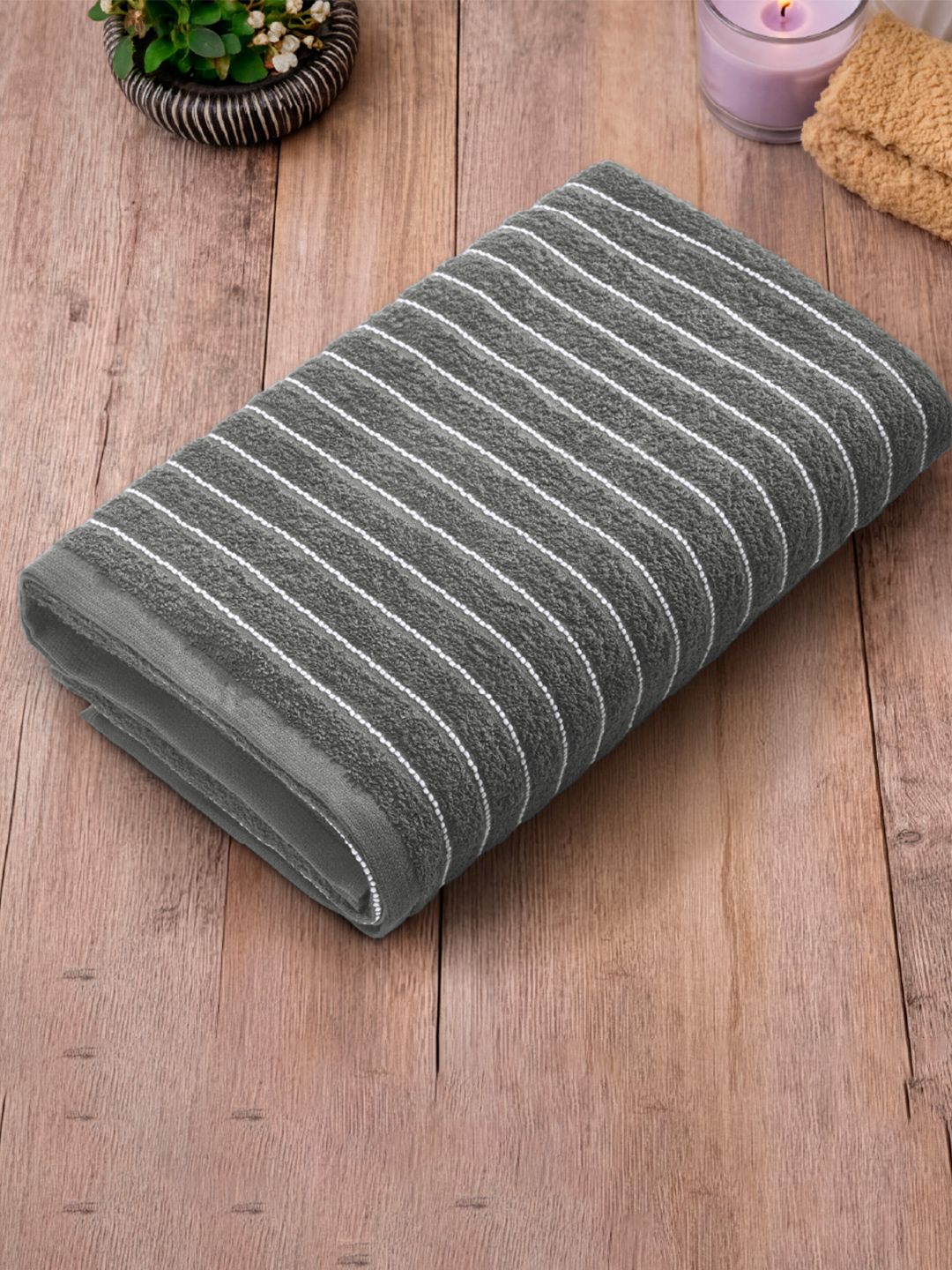 Welspun Grey 1 Cotton 250 GSM Bath Towel-picture-33