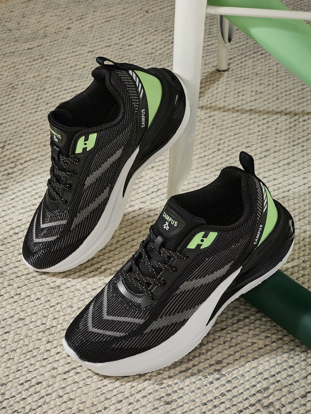 Campus BITRO Men Mesh Running Non-Marking Shoes-image-39