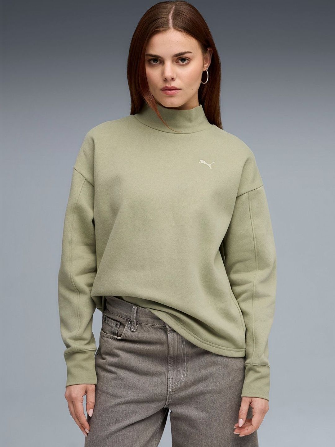 Puma HER Women's Relaxed Fit Crew Sweatshirt-picture-38