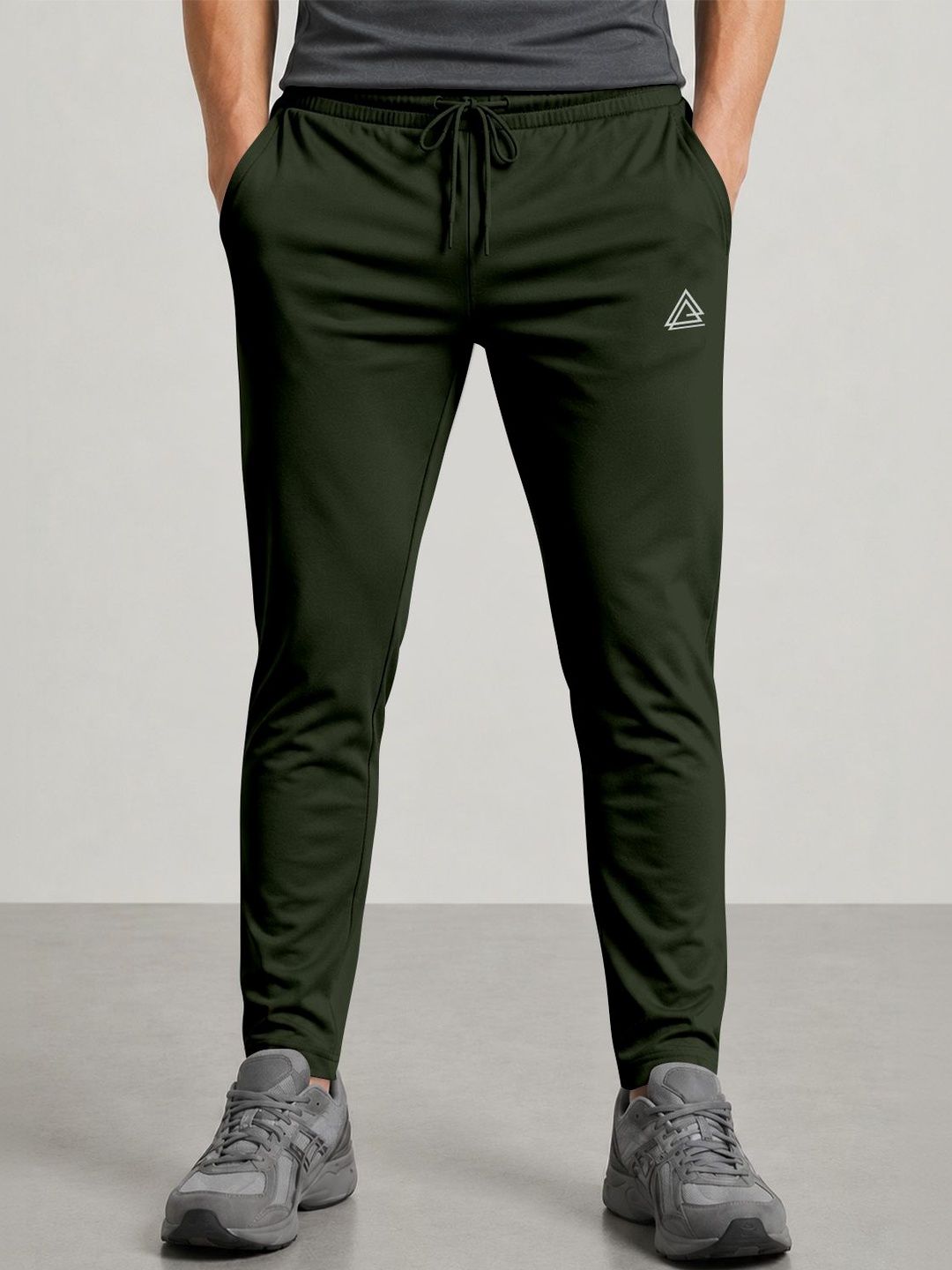 MODA RAPIDO X FITNESS EXCHANGE Men Regular Fit Brand Logo Training Track Pants-image-12