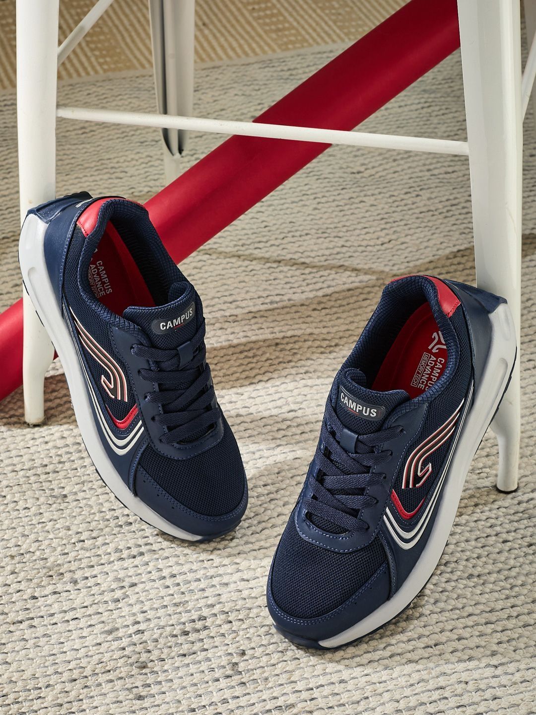 Campus CAVD Men Colourblocked Sneakers-picture-16