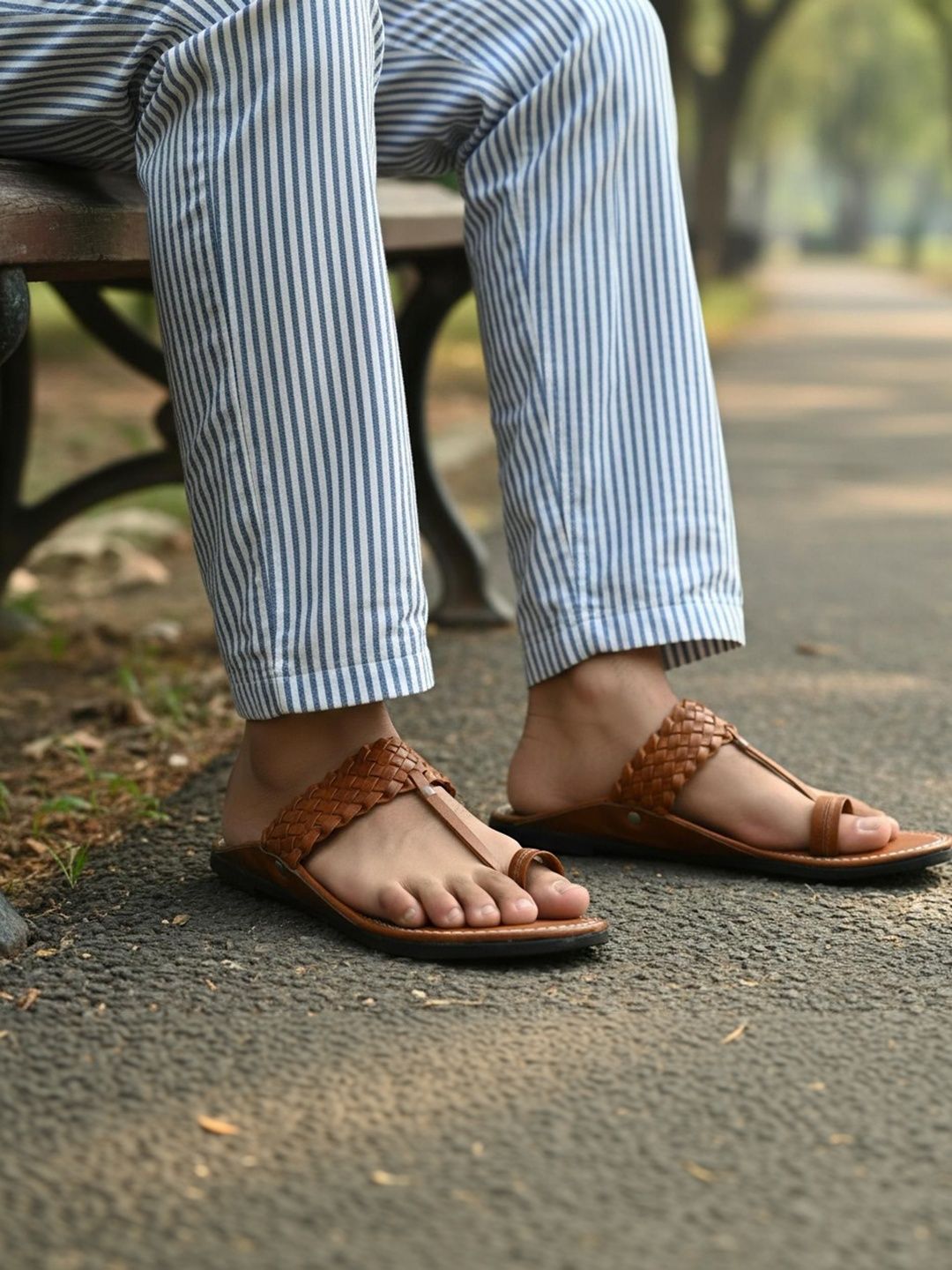 Anouk Men One Toe Flats-picture-12