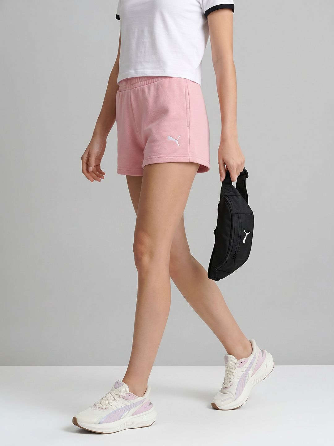 Puma Essentials Women Cat Logo Shorts-picture-38