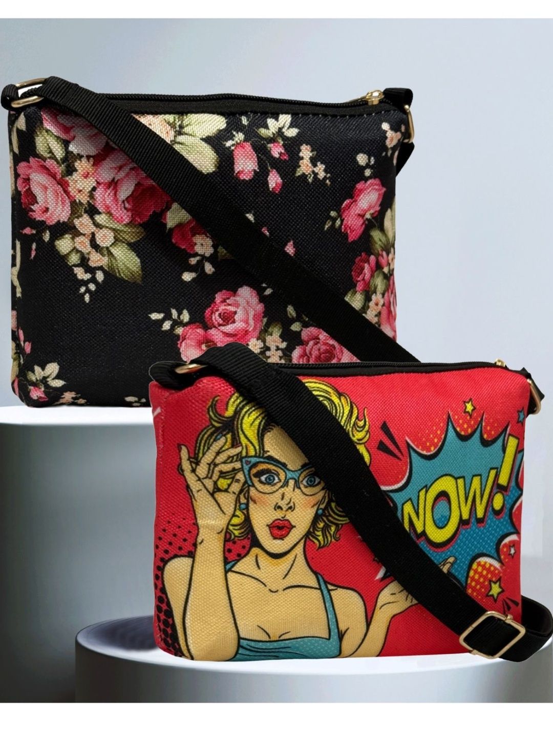 HERE&NOW Printed Sling Bag-picture-18