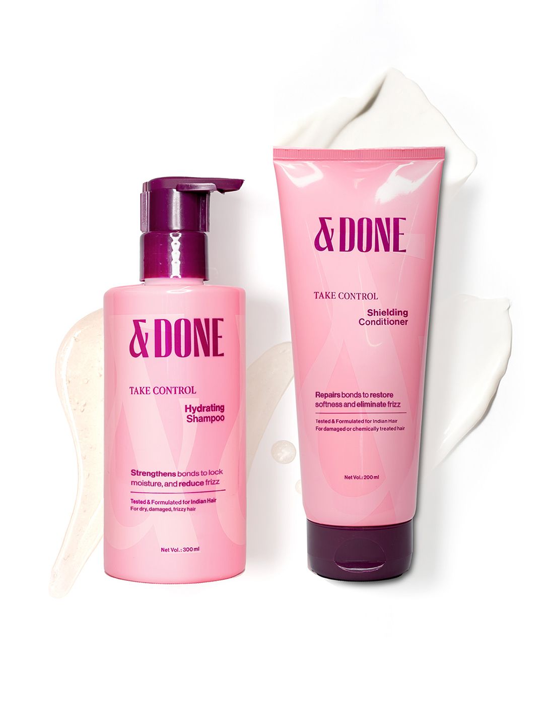 &DONE Set Of 2 Shampoo & Conditioner - 300 ml And 200 ml-image-17