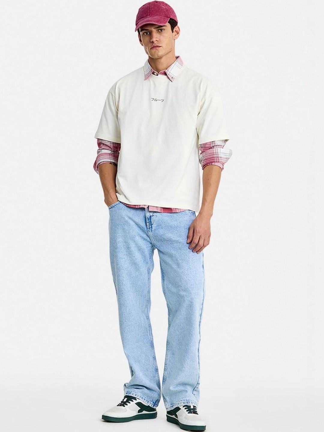 Snitch Off-White Graphic T-Shirt