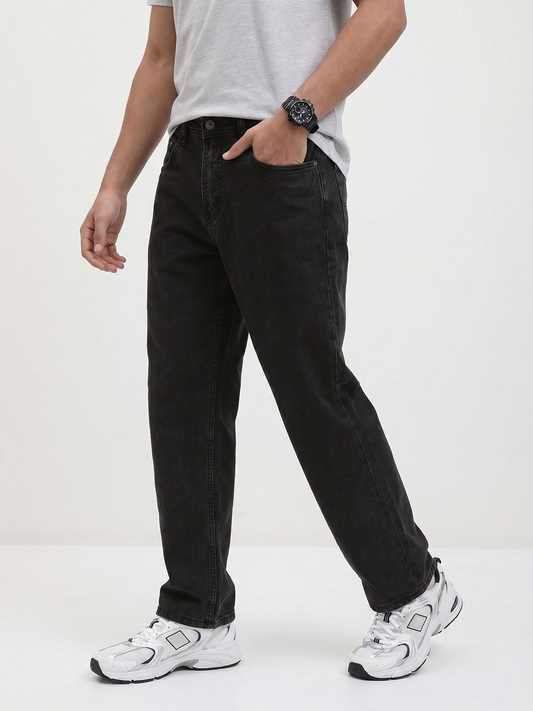 The Roadster Life Co. Men Relaxed Fit Stretchable Jeans-picture-21