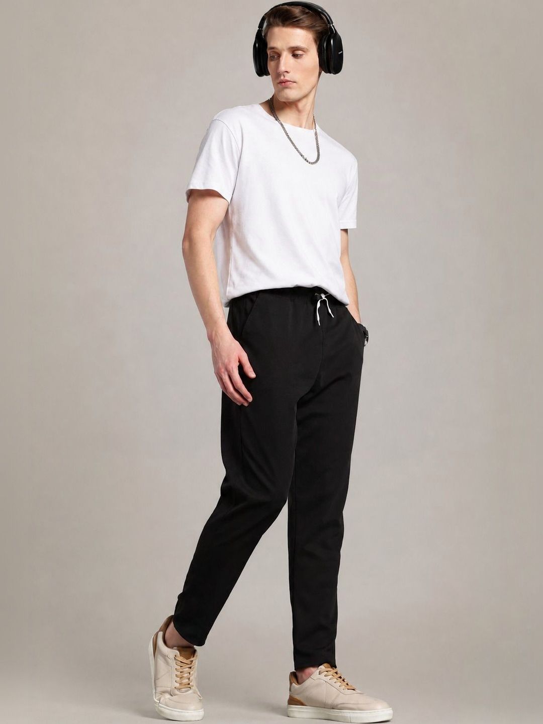 HERE&NOW Men Regular Fit Track Pants-picture-54