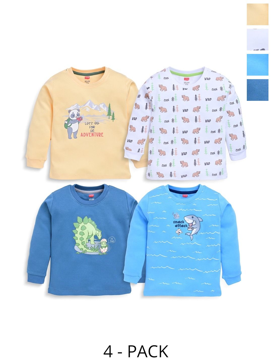 LuvLap Boys 4 Printed T-shirt-picture-57