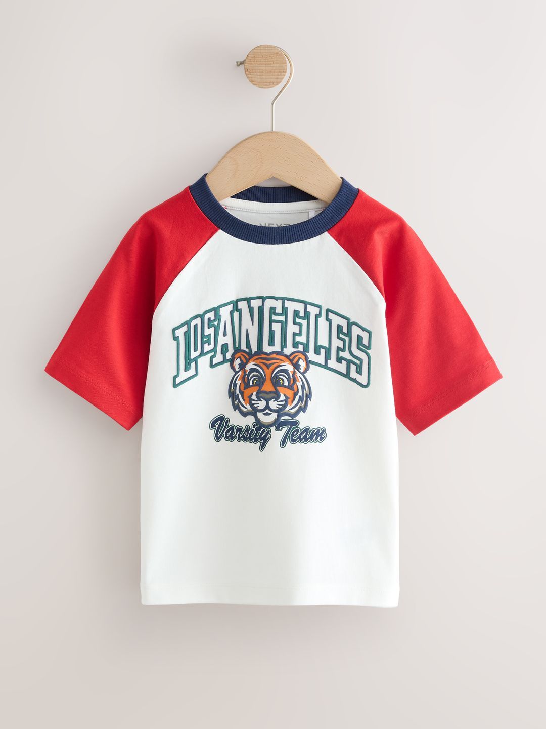 NEXT Boys Varsity Tiger Short Sleeve Graphic T-Shirt-picture-32