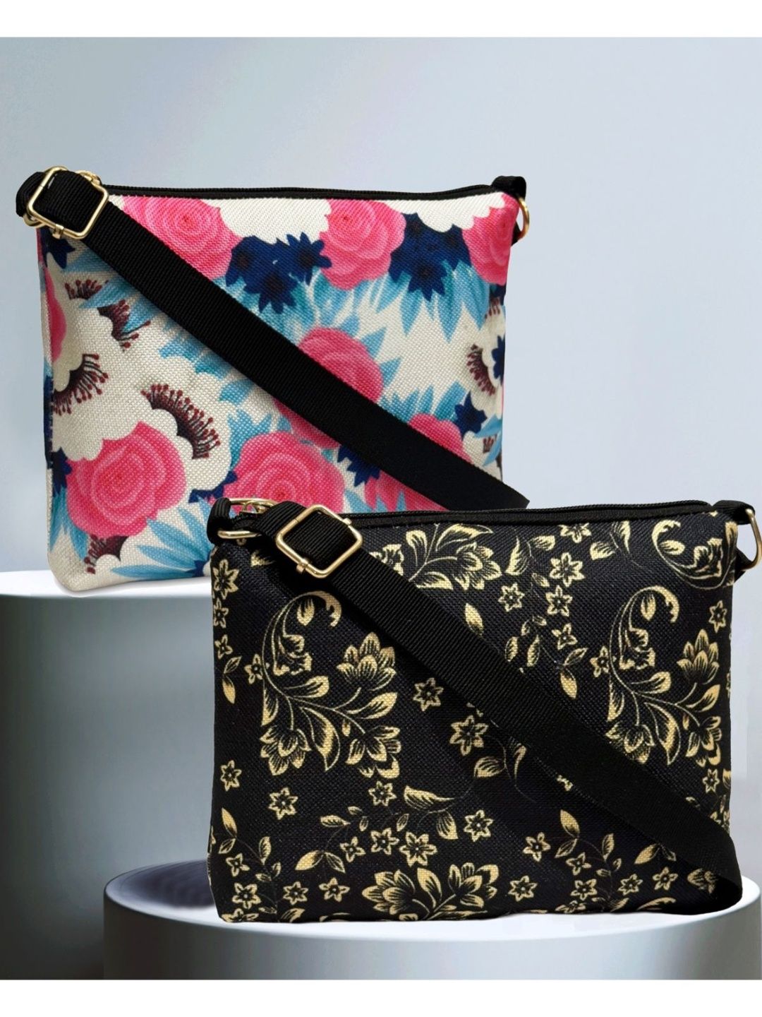 HERE&NOW Floral Printed Sling Bag-picture-36
