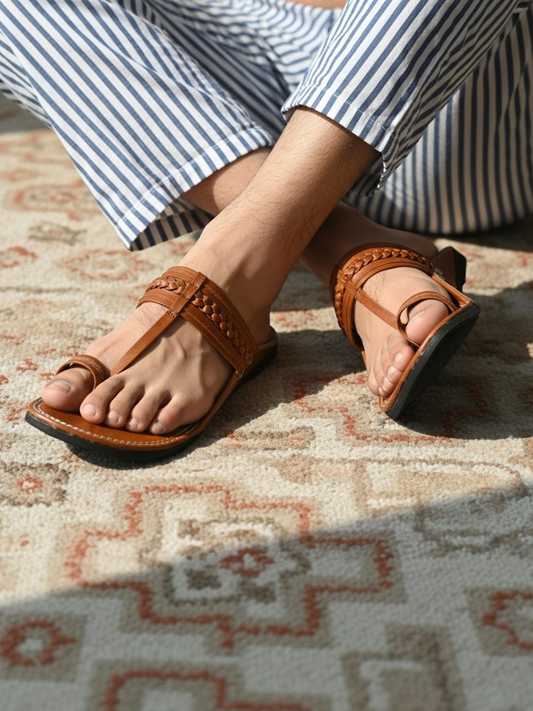 Anouk Men Open Toe Flats-picture-32