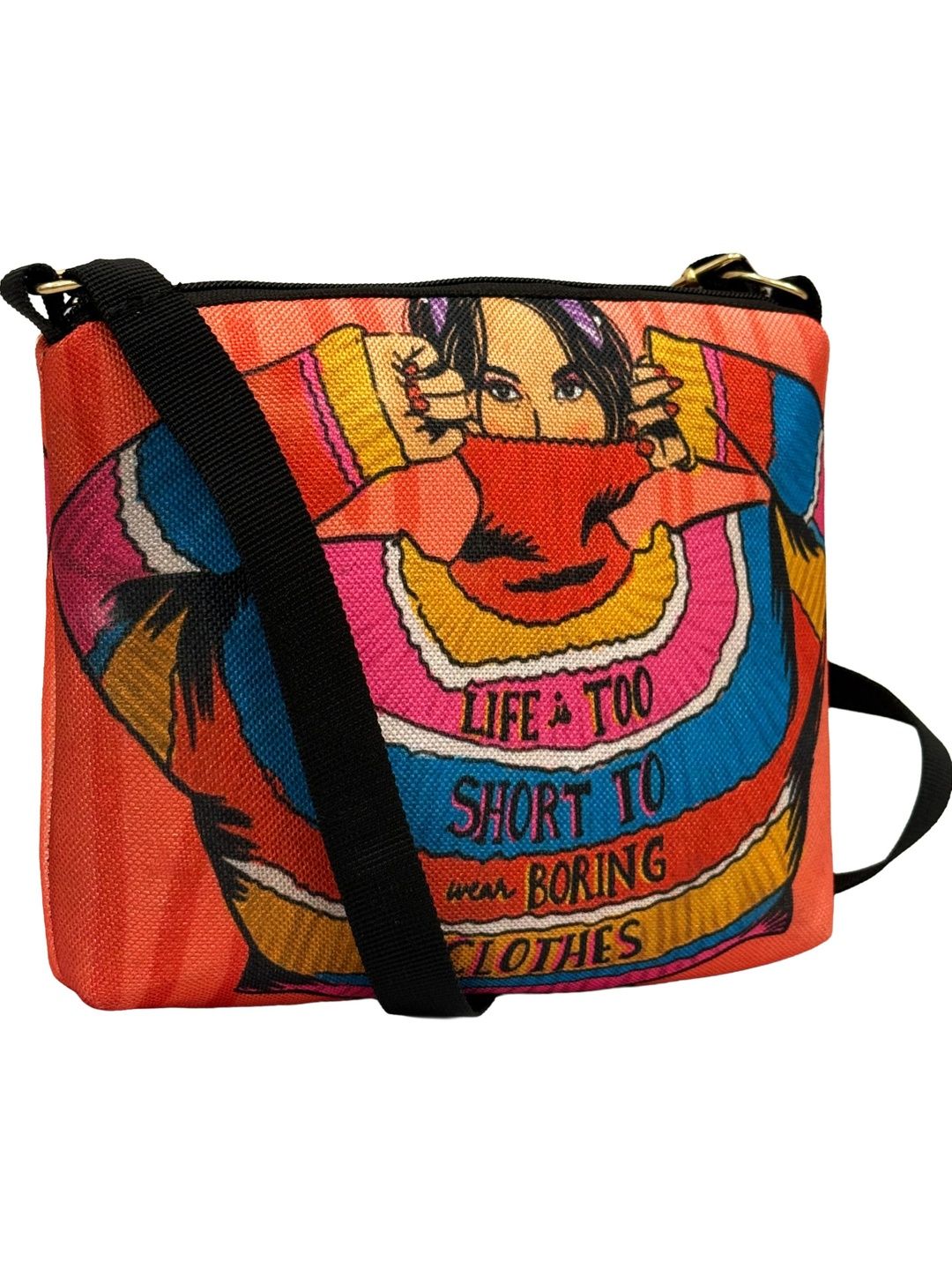 HERE&NOW Printed Sling Bag-picture-10