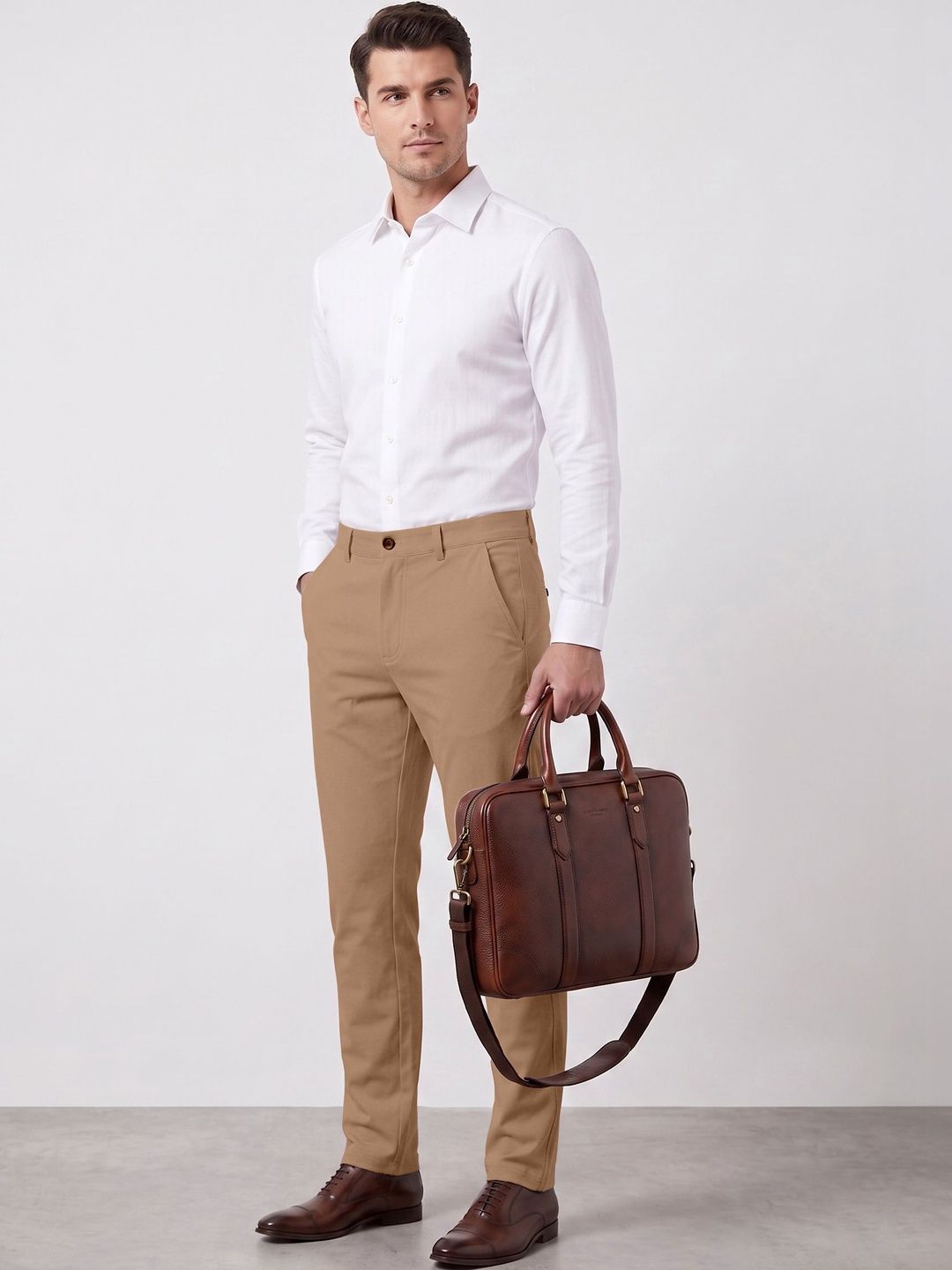 Mehrang Men Slim Fit Trousers-picture-20