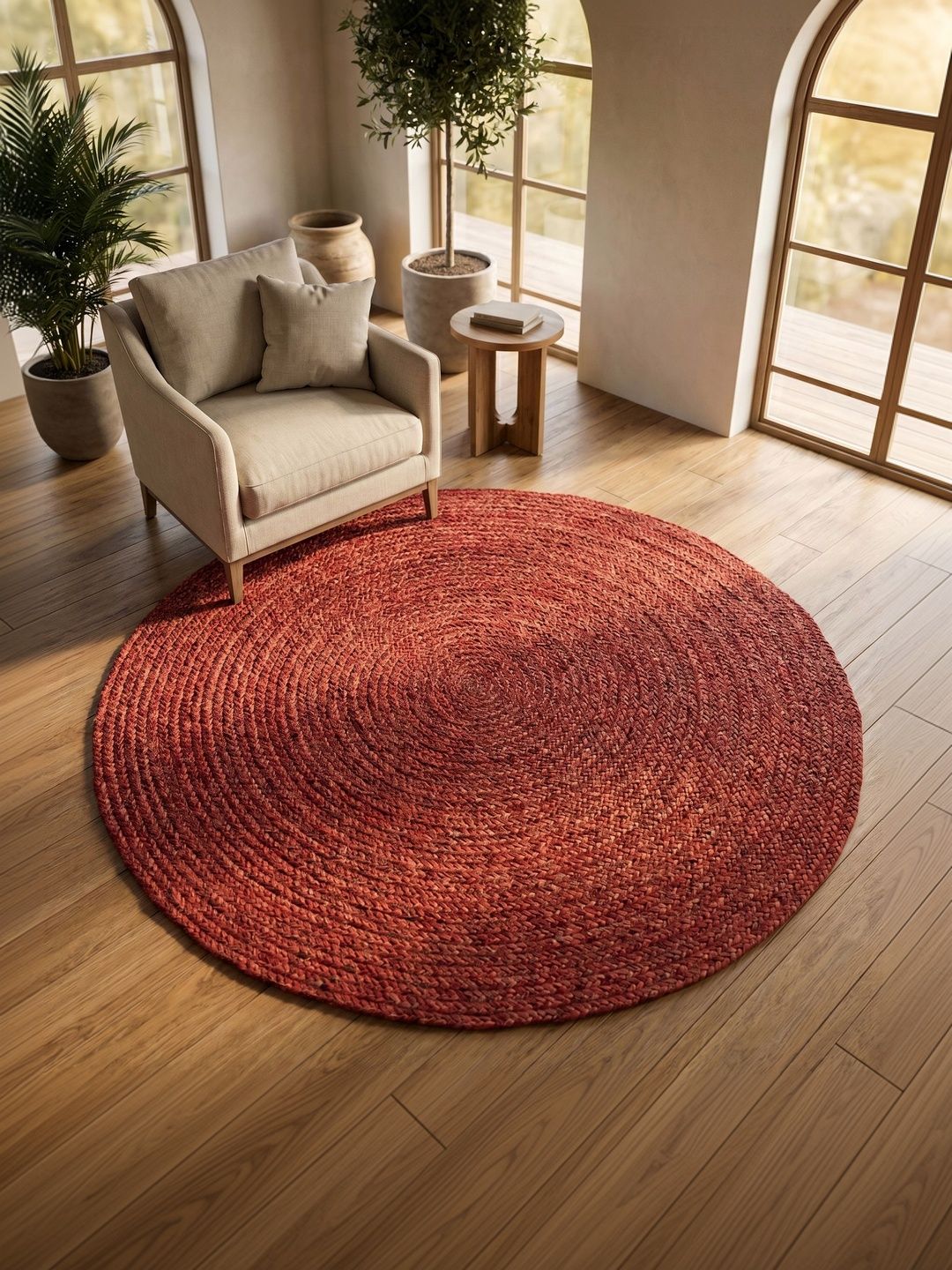 ASTERLANE Red Solid Handmade Other Carpet-picture-57