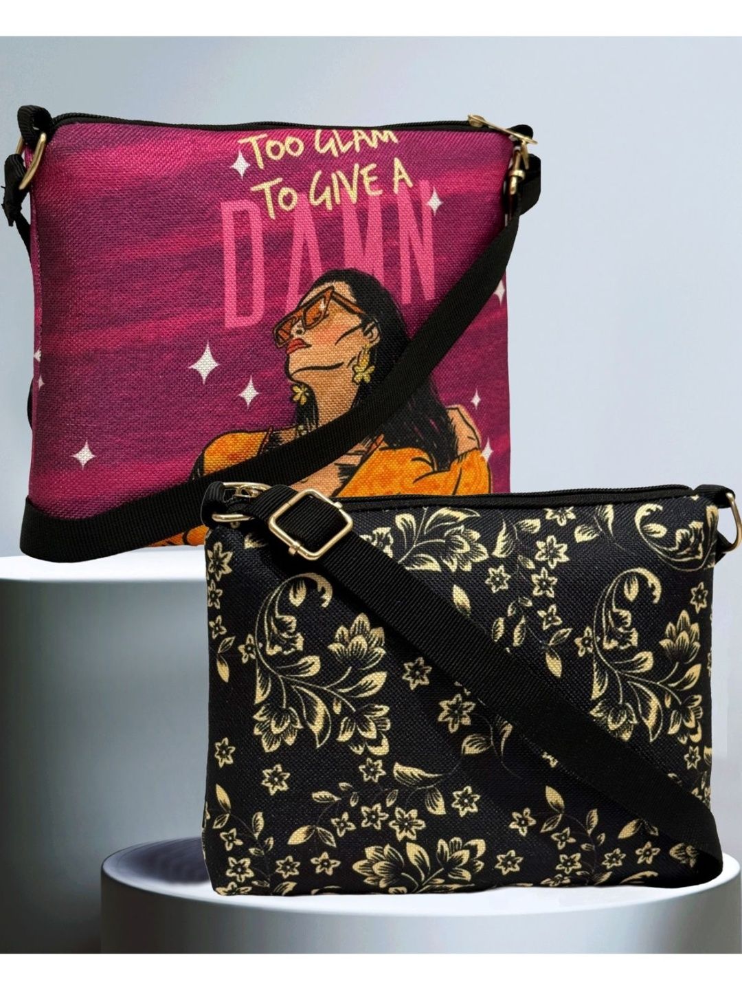 HERE&NOW Floral Printed Sling Bag-picture-30