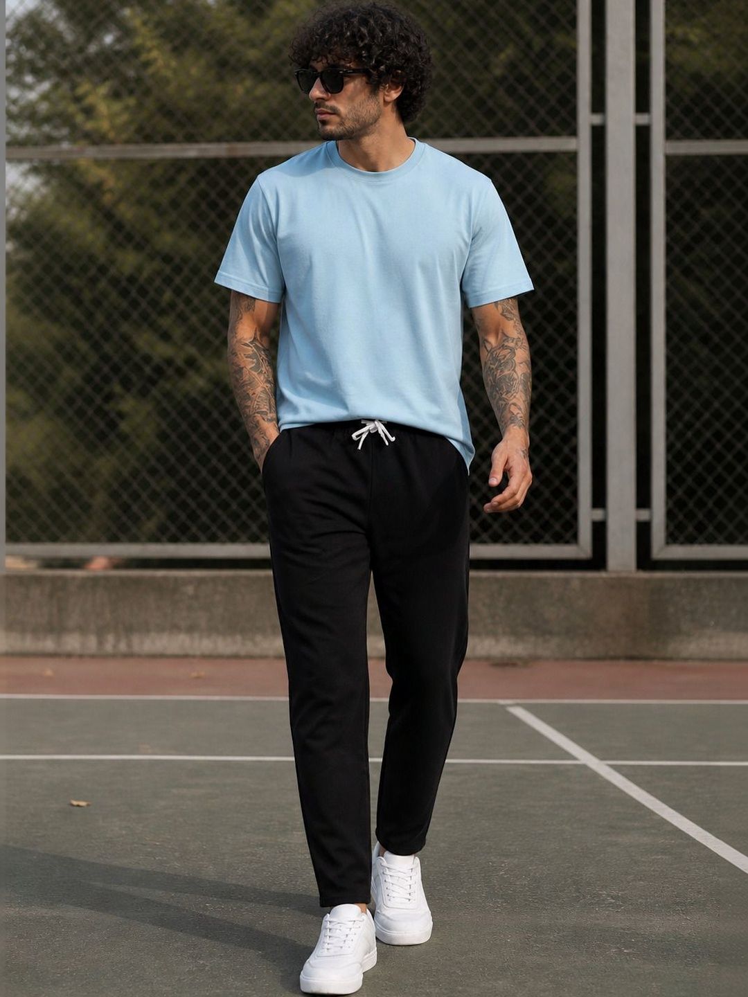 SZN Men Regular Fit Training Track Pants-picture-31