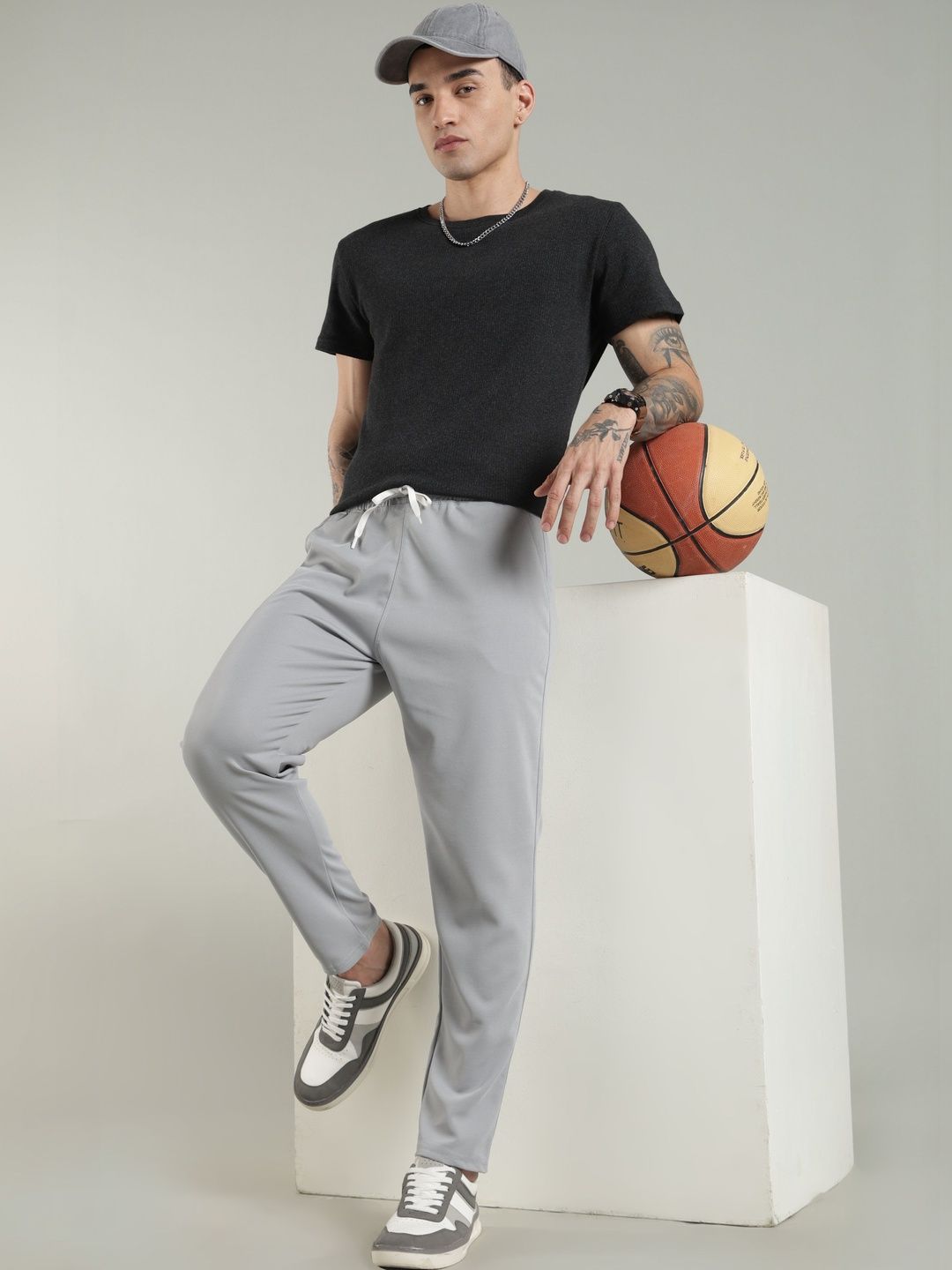 SZN Men Regular Fit Training Track Pants-picture-47