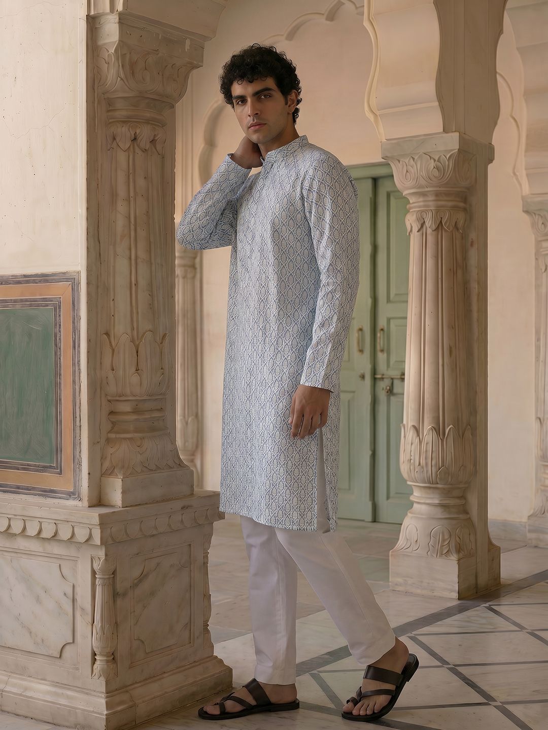 Anouk Ethnic Motifs Printed Kurta-picture-53