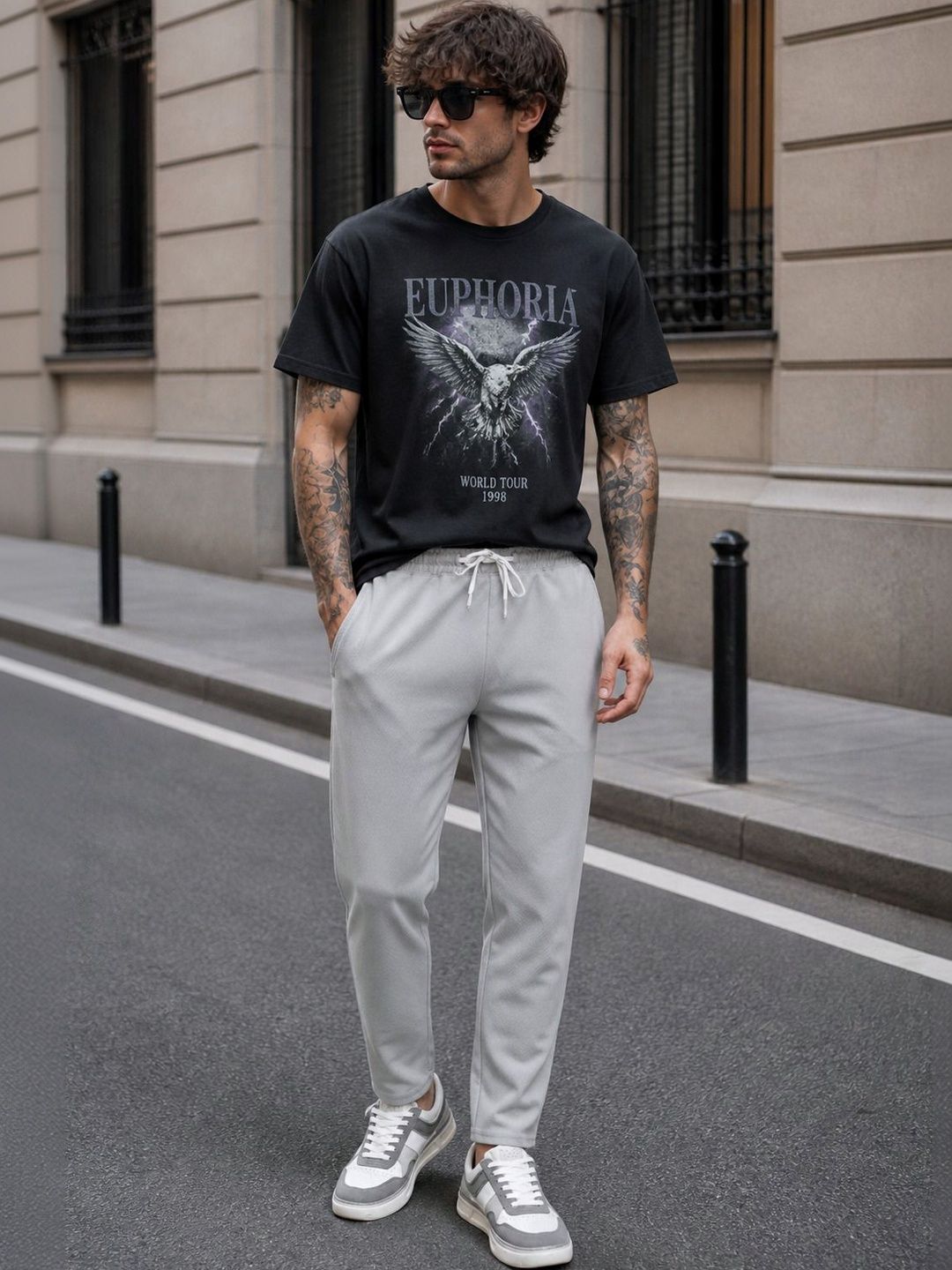SZN Men Regular Fit Track Pants-picture-25